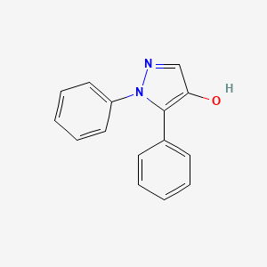 molecular formula C15H12N2O B14131638 1,5-Diphenyl-1H-pyrazol-4-ol CAS No. 89193-21-5
