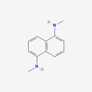 molecular formula C12H14N2 B14131658 N1,N5-Dimethyl-1,5-naphthalenediamine CAS No. 57441-77-7