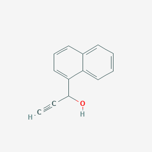 molecular formula C13H10O B14131721 1-(Naphthalen-1-YL)prop-2-YN-1-OL 