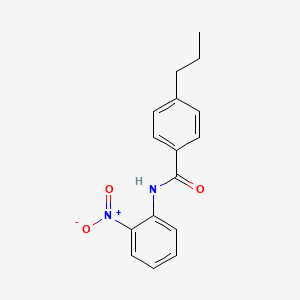 molecular formula C16H16N2O3 B14131727 N-(2-Nitrophenyl)-4-propylbenzamide 