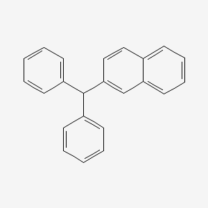 molecular formula C23H18 B14131753 2-Benzhydrylnaphthalene 
