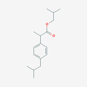 molecular formula C17H26O2 B14131858 Ibuprofen, isobutyl ester CAS No. 64622-50-0