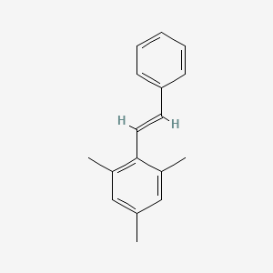 molecular formula C17H18 B14132048 (e)-2,4,6-Trimethylstilbene 