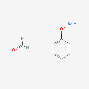 molecular formula C7H7NaO2 B14132111 Sodium;formaldehyde;phenoxide CAS No. 91447-56-2
