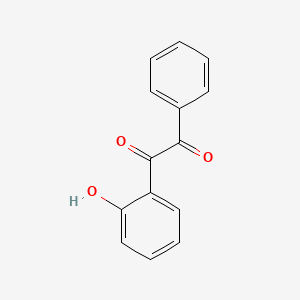 molecular formula C14H10O3 B14132166 1-(2-Hydroxyphenyl)-2-phenyl-1,2-ethanedione CAS No. 34589-99-6