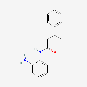 molecular formula C16H18N2O B14132364 N-(2-Aminophenyl)-3-phenylbutyramide 