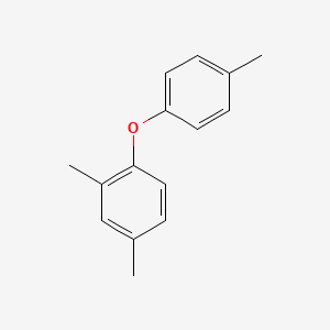 molecular formula C15H16O B14132660 2,4-Dimethyl-1-p-tolyloxybenzene 