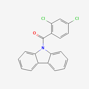 molecular formula C19H11Cl2NO B14132674 Carbazol-9-yl-(2,4-dichlorophenyl)methanone 