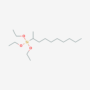 molecular formula C16H36O3Si B14132696 Decan-2-yltriethoxysilane CAS No. 1443326-85-9