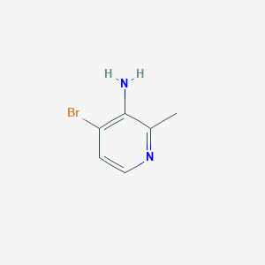 molecular formula C6H7BrN2 B141327 4-Bromo-2-methylpyridin-3-amine CAS No. 126325-48-2