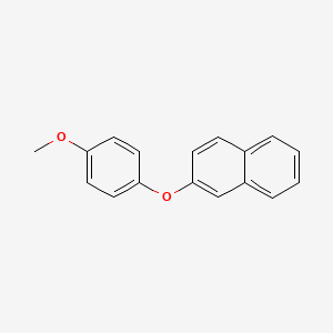 molecular formula C17H14O2 B14132804 2-(4-Methoxyphenoxy)naphthalene 