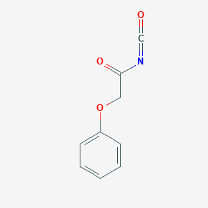 molecular formula C9H7NO3 B14132815 Phenoxyacetyl isocyanate CAS No. 4461-31-8