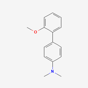 molecular formula C15H17NO B14132843 2'-Methoxy-N,N-dimethyl-[1,1'-biphenyl]-4-amine 