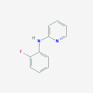 molecular formula C11H9FN2 B14132866 N-(2-fluorophenyl)-2-aminopyridine 