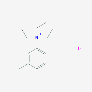 molecular formula C13H22IN B14132870 N,N,N-Triethyl-3-methylanilinium iodide CAS No. 3441-56-3