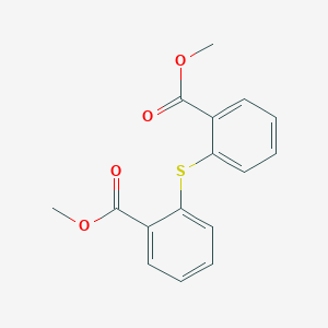 molecular formula C16H14O4S B14132947 Dimethyl 2,2'-sulfanediyldibenzoate CAS No. 49590-24-1