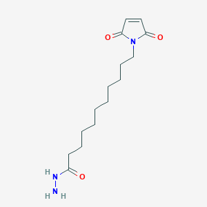 molecular formula C15H25N3O3 B014133 11-Maleimidoundecanoic Acid Hydrazide CAS No. 359436-62-7