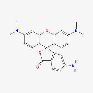 molecular formula C24H25N3O3 B14133000 6-Amino TAMRA 