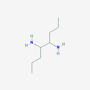 molecular formula C8H20N2 B14133007 4,5-Octanediamine CAS No. 44897-63-4