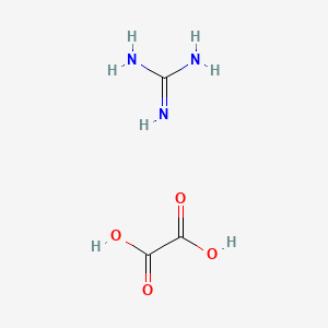 molecular formula C3H7N3O4 B14133400 Guanidinoxalat CAS No. 25143-54-8