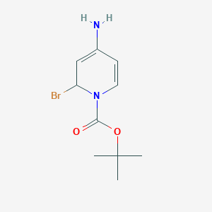 molecular formula C10H15BrN2O2 B14133567 N-Boc-4-Amino-2-bromopyridine 