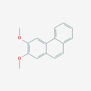 molecular formula C16H14O2 B14133568 2,3-Dimethoxyphenanthrene 