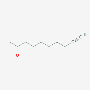 molecular formula C10H16O B14133613 Dec-9-YN-2-one CAS No. 88842-08-4