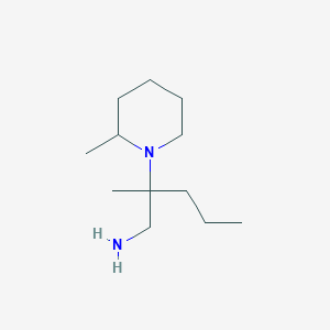 molecular formula C12H26N2 B14133629 I(2),2-Dimethyl-I(2)-propyl-1-piperidineethanamine CAS No. 929341-37-7