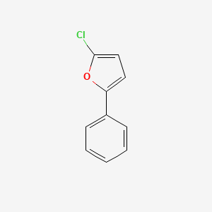 molecular formula C10H7ClO B14133717 2-Chloro-5-phenylfuran 