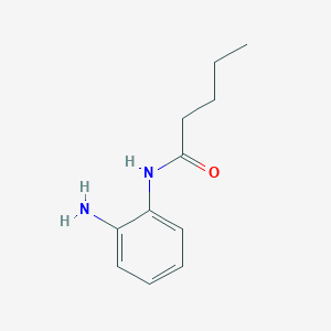 molecular formula C11H16N2O B14133808 N-(2-aminophenyl)pentanamide CAS No. 52905-01-8