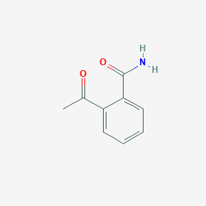 molecular formula C9H9NO2 B14133868 2-Acetylbenzamide CAS No. 25851-21-2