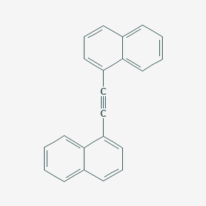 molecular formula C22H14 B14133891 Dinaphthylacetylene 