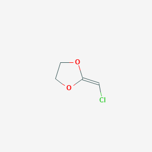molecular formula C4H5ClO2 B14133928 2-(Chloromethylidene)-1,3-dioxolane CAS No. 4362-41-8