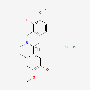 molecular formula C21H25NO4 B14133963 D-Tetrahydropalmatine CAS No. 4880-82-4