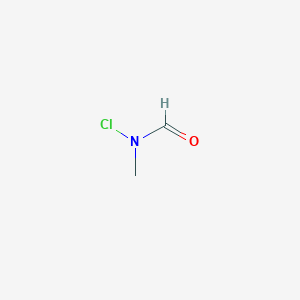 molecular formula C2H4ClNO B14134027 N-chloro-N-methylformamide CAS No. 27876-28-4