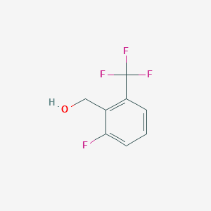 molecular formula C8H6F4O B141341 2-Fluoro-6-(trifluoromethyl)benzyl alcohol CAS No. 152211-15-9