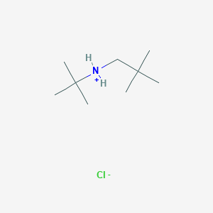 molecular formula C9H22ClN B1413414 Tert-butyl(2,2-dimethylpropyl)azanium chloride CAS No. 1135075-42-1