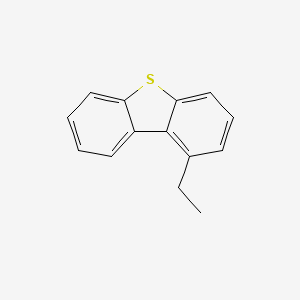 molecular formula C14H12S B14134417 Ethyldibenzothiophene CAS No. 79313-22-7