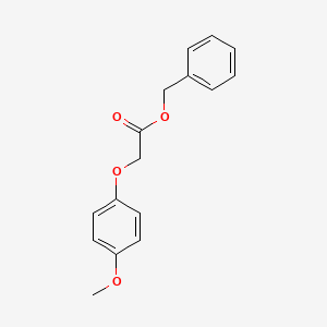 molecular formula C16H16O4 B14134682 Benzyl 2-(4-methoxyphenoxy)acetate 