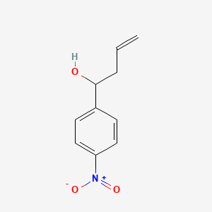 molecular formula C10H11NO3 B14134839 1-(4-Nitrophenyl)-3-buten-1-ol 