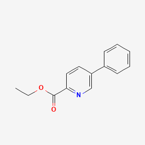 molecular formula C14H13NO2 B14134965 Ethyl 5-phenylpicolinate 