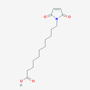 molecular formula C15H23NO4 B014135 11-Maleimidoundecanoic acid CAS No. 57079-01-3