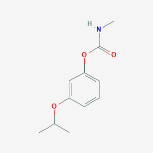 molecular formula C11H15NO3 B14135049 3-[(Propan-2-yl)oxy]phenyl methylcarbamate CAS No. 3938-20-3