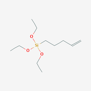 molecular formula C11H24O3Si B14135133 Triethoxy(pent-4-enyl)silane CAS No. 131713-25-2