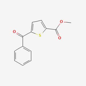 molecular formula C13H10O3S B14135216 Methyl 5-benzoylthiophene-2-carboxylate 