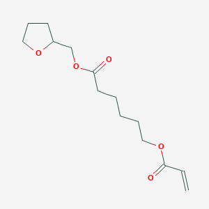 molecular formula C14H22O5 B14135434 Oxolan-2-ylmethyl 6-prop-2-enoyloxyhexanoate CAS No. 87320-06-7