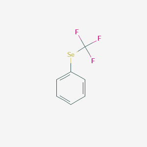 molecular formula C7H5F3Se B14135539 Benzene, [(trifluoromethyl)seleno]- CAS No. 5173-02-4