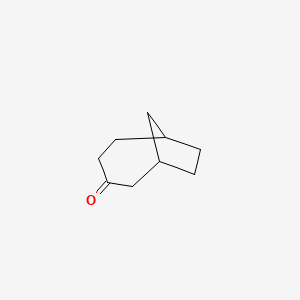 molecular formula C9H14O B14135600 Bicyclo[4.2.1]nonan-3-one CAS No. 3850-54-2