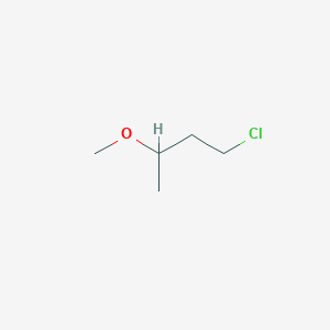 molecular formula C5H11ClO B14135701 1-Chloro-3-methoxybutane CAS No. 4446-87-1