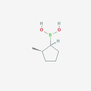 molecular formula C6H13BO2 B14135890 ((1S,2S)-2-Methylcyclopentyl)boronic acid CAS No. 97276-85-2